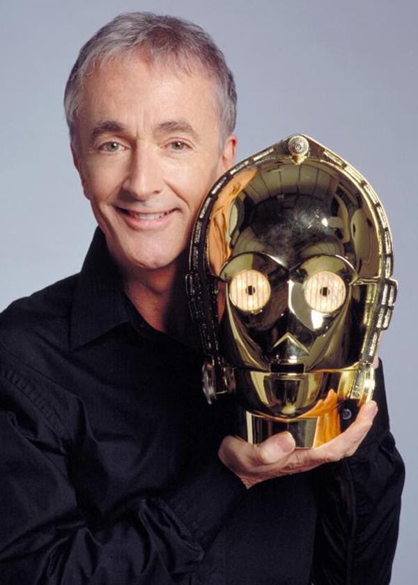 Anthony Daniels, who plays C-3PO in Star Wars, was SATE’s headline act / Photos: For TEA, by Martin Palicki
