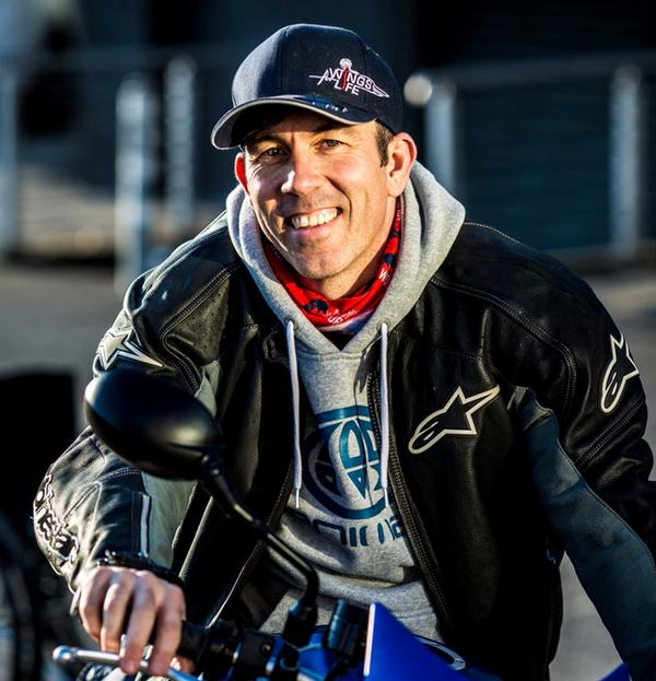 Ashton is a former British and World Champion mountain bike trial rider / PHOTO: Dave Mackinson