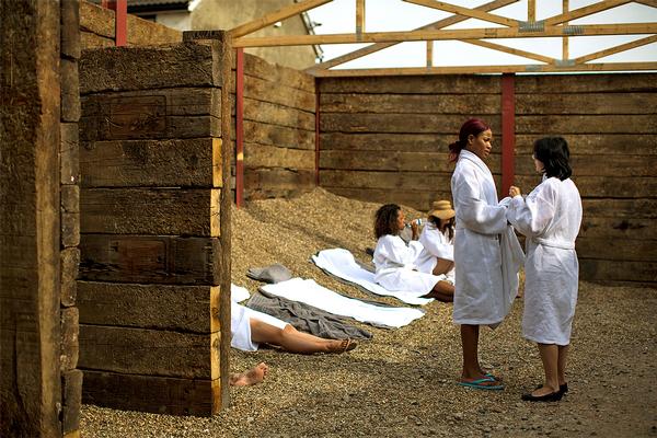 The ‘gravel pit’ – an urban take on the beach