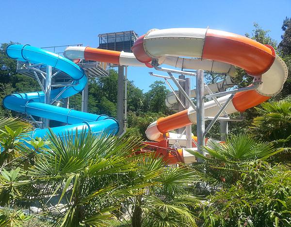 Waterslides at the New Zealand resort were selected following a public vote