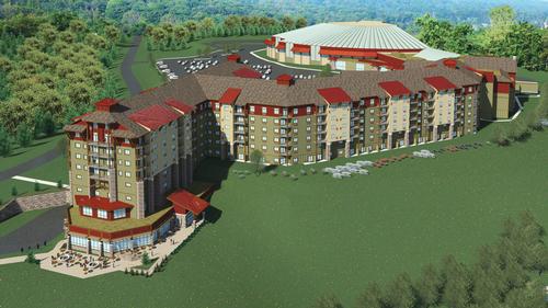 To be operated in-house by Camelback Lodge, the Serenity Spa will be open to the public – unlike the adjacent fitness centre, which will be exclusive to resort guests / Camelback Lodge