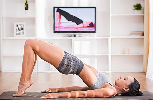 82 per cent of regular gym exercisers work out at home too / Photo: shutterstock.com