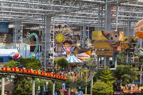 There are already several Nickelodeon attractions and parks around the world, including Nickelodeon Universe at Minneapolis' Mall of America / Shutterstock