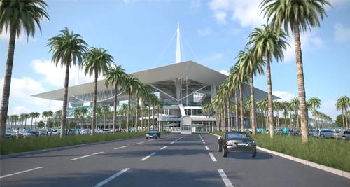 Renovation work will completely revamp the stadium when fully complete in 2017 / Miami Dolphins