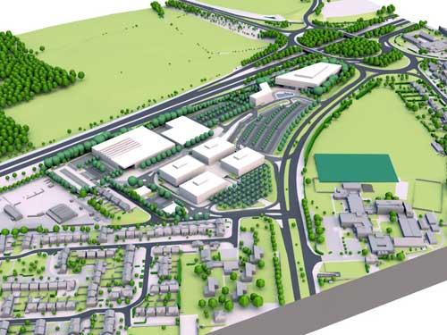 Plans submitted for redevelopment of Wycombe Sports Centre site