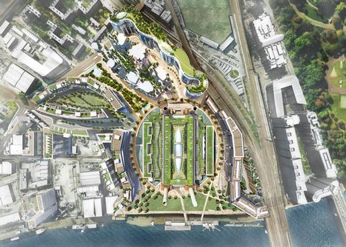BIG's 'Malaysia Square' will act as a 'front door' to the Battersea site / Battersea Power Station 