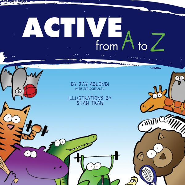 A-Z brings the notion of exercise into learning the alphabet