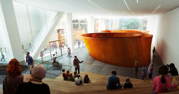 The SFMOMA expansion will see the creation of free, public ground level galleries 