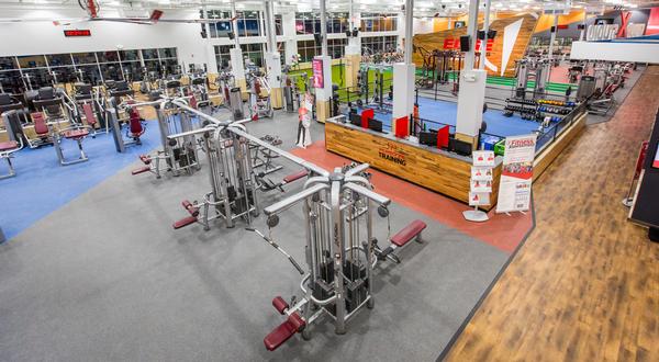 Choose a floor that matches the aesthetic identity of the gym