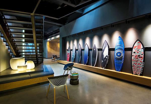 The Huntington Beach club is inspired by the local surf culture