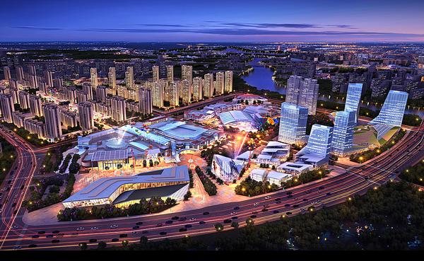 Aqua Wave is central to the sprawling
La Viva urban development, and aims to
set a new standard for waterparks in China 