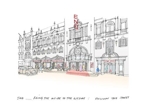 Robin Snell and Partners aims to bring the inside to the outside, offering an excellent view from street level