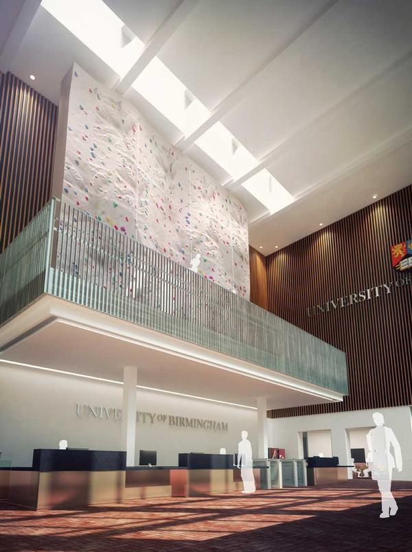 Facilities at the new £50m Birmingham centre will include a sports hall