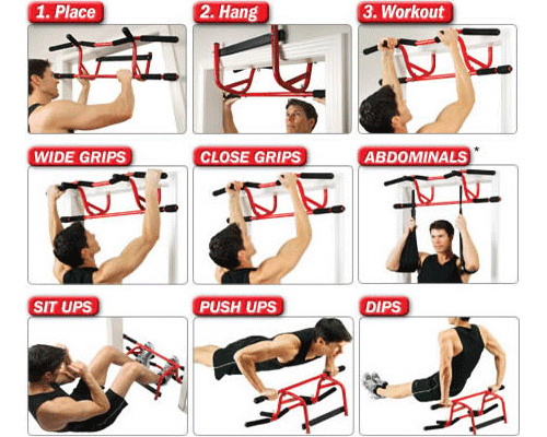 The Elevated Chin Up Station from GoFit raises the bar for a full range of motion