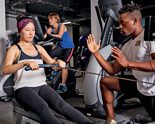 CV Training: Go row
