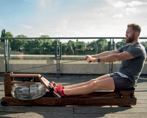 Indoor rowing: Row right