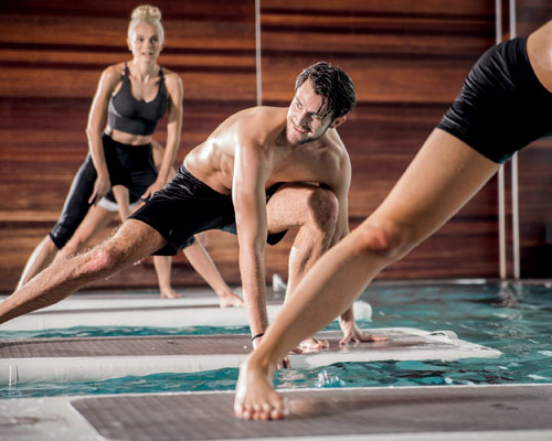 Pool fitness: Pool party