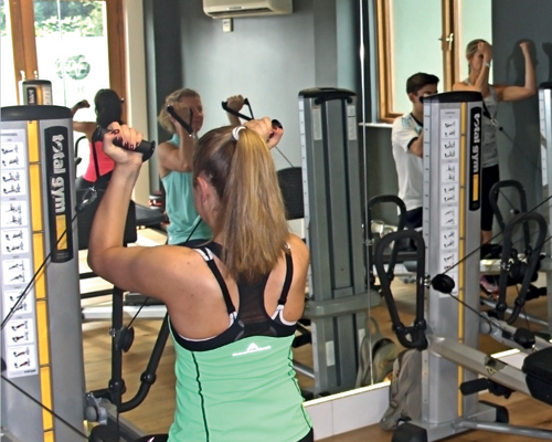 Gym Floor: Strength training