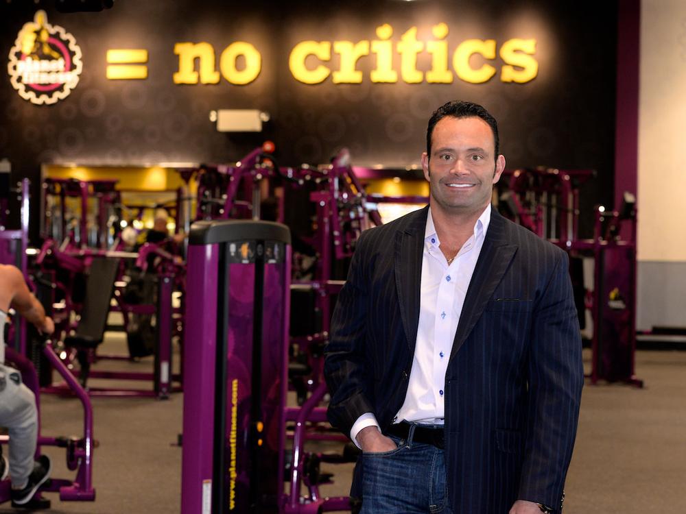 Chris Rondeau is CEO of Planet Fitness, which now has 900 clubs