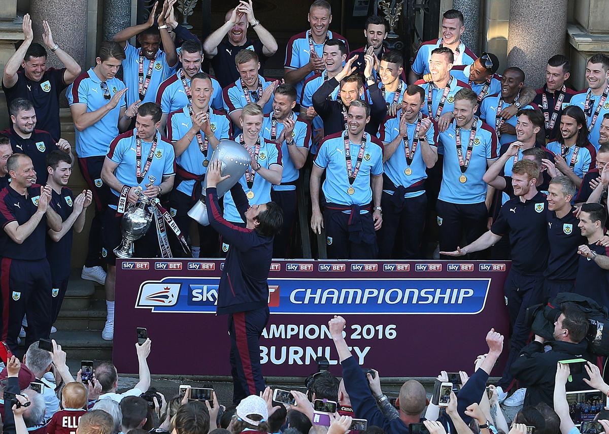 Burnley FC was the best team in the Football League last season, winning the Championship and gaining promotion to the Premier League / Simon Cooper/PA Wire/Press Association Images Burnley FC was the best team in the Football League last season, winning the Championship and gaining promotion to the Premier League / Simon Cooper/PA Wire/Press Association Images