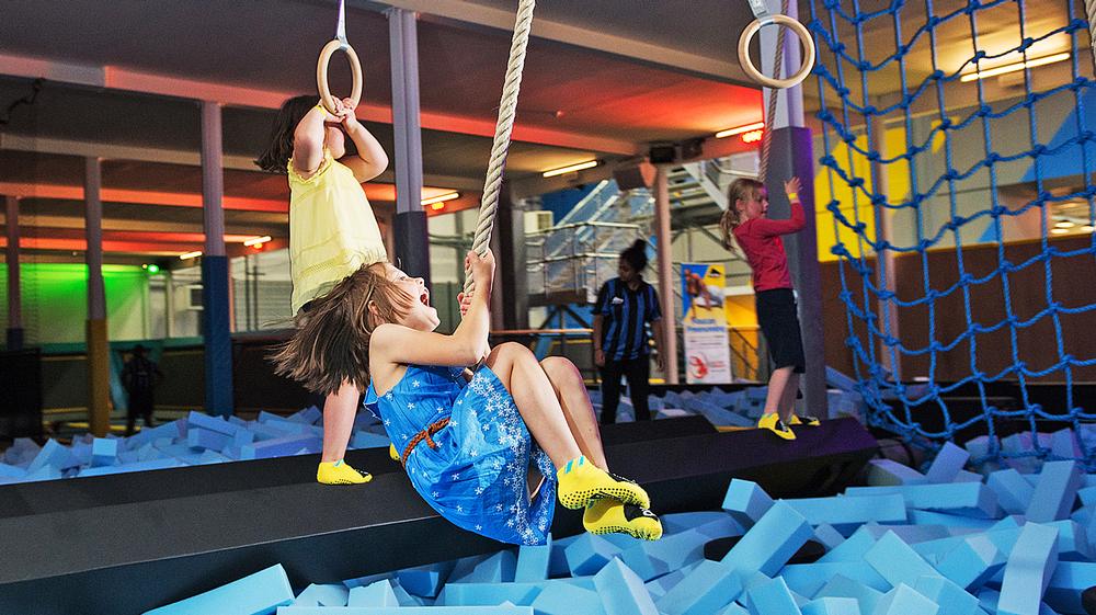 Oxygen Freejumping centres provide a parkour training ground for kids