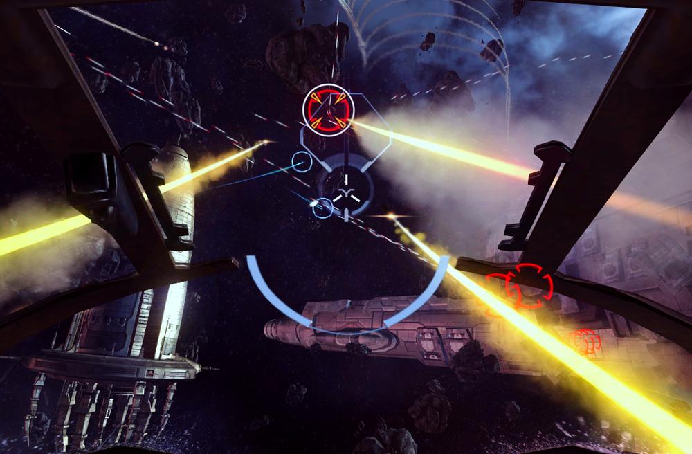 Games for Oculus Rift, like this space game Eve: Valkyrie, are more advanced than ever before