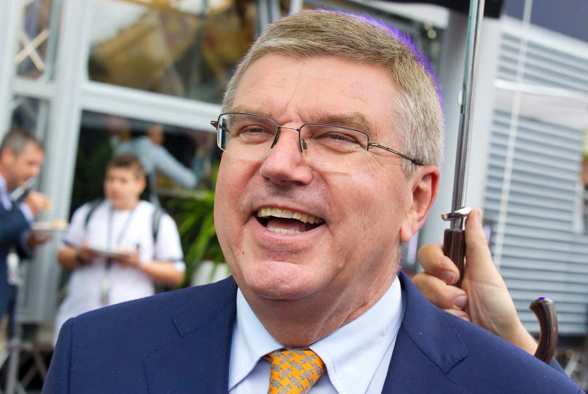 IOC president Thomas Bach heard that all four bids were in line with the Olympic Agenda 2020 / Mandoga Media/SIPA USA/PA Images IOC president Thomas Bach heard that all four bids were in line with the Olympic Agenda 2020 / Mandoga Media/SIPA USA/PA Images