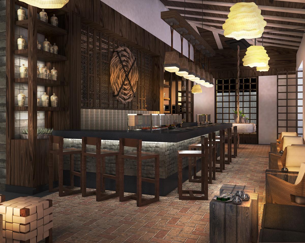 Food and beverage offerings will include four globally-infused gourmet restaurants, five bars and lounges, and an on-site distillery or brewery