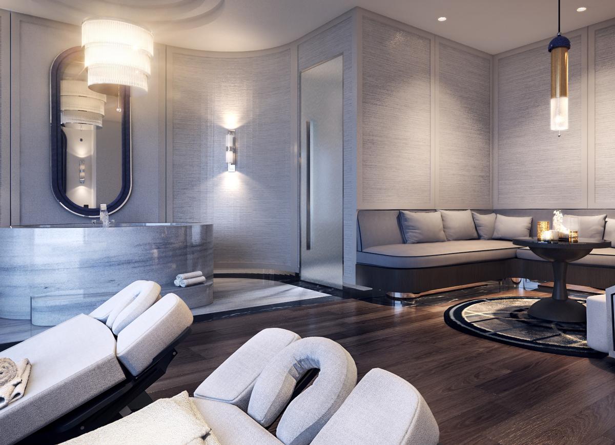 Crown Towers Perth will include a Crown Spa designed by Australian interior designer Blainey North