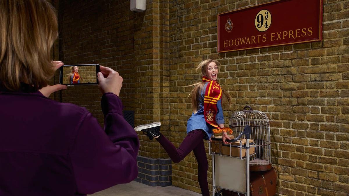 The studio tour's most recent expansion was the 20,000sq ft addition of Platform 9 3/4.
The studio tour's most recent expansion was the 20,000sq ft addition of Platform 9 3/4.