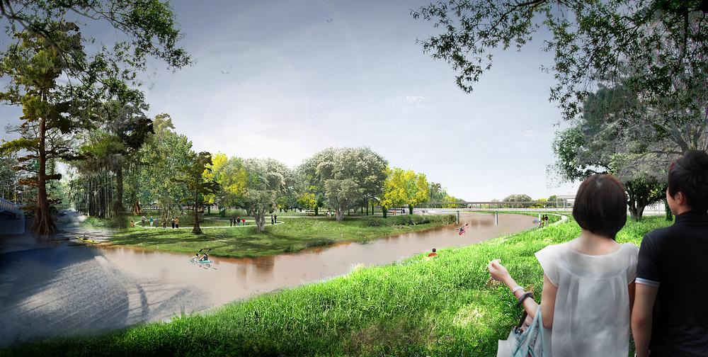 West 8 has masterplanned a new botanical garden for Houston, with a range of gardens and amenities