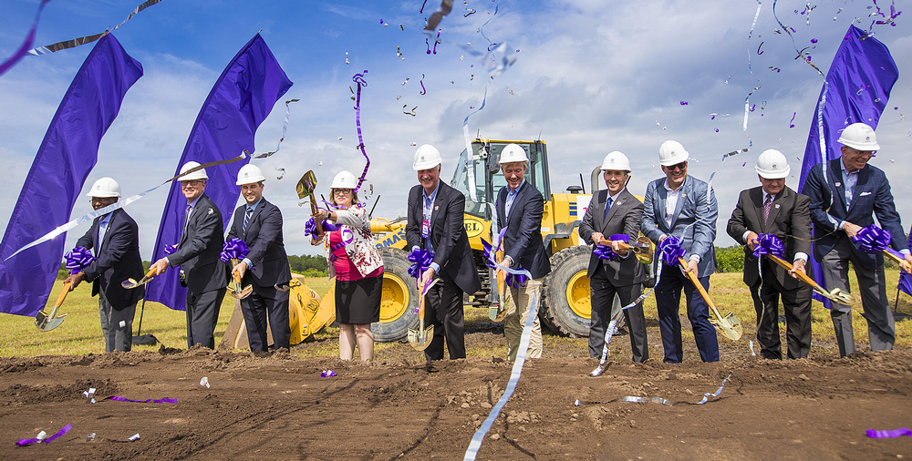 McEvoy was with the team in May, as IAAPA broke ground on its new Orlando headquarters