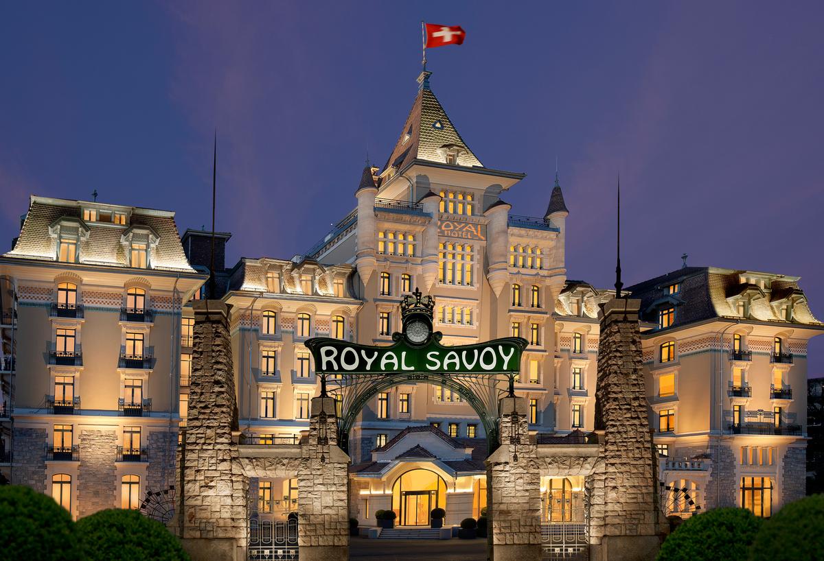 First opened in 1909, the historic Royal Savoy Lausanne was completely refurbished over a period of five years to the tune of CHF100m (US$101m, €92m, £77m) First opened in 1909, the historic Royal Savoy Lausanne was completely refurbished over a period of five years to the tune of CHF100m (US$101m, €92m, £77m)