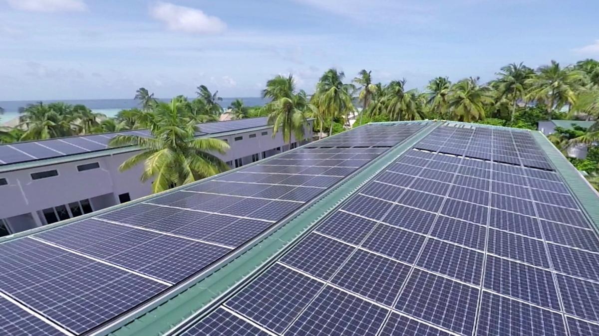 Solar panels will be used as a design feature / Crown & Champa Resorts