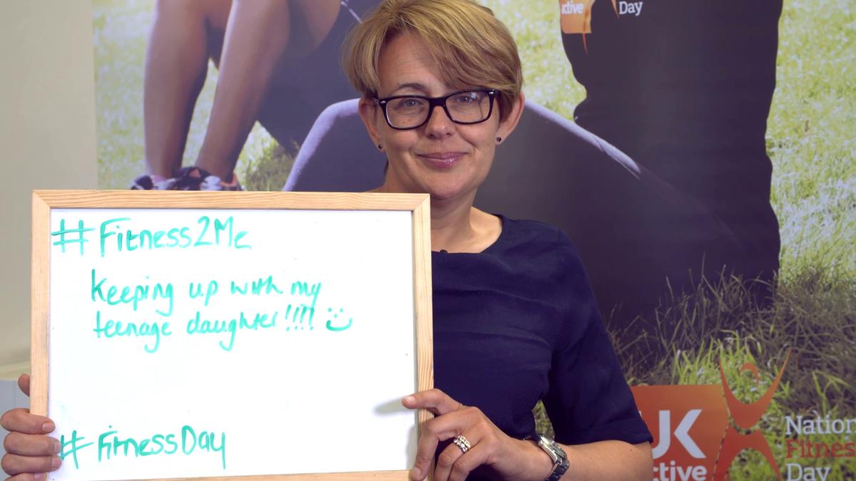 Baroness Tanni Grey-Thompson writes down what fitness means to her Baroness Tanni Grey-Thompson writes down what fitness means to her