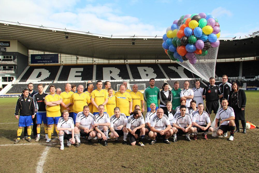 Derby County’s community programme currently engages over 20,000 local people