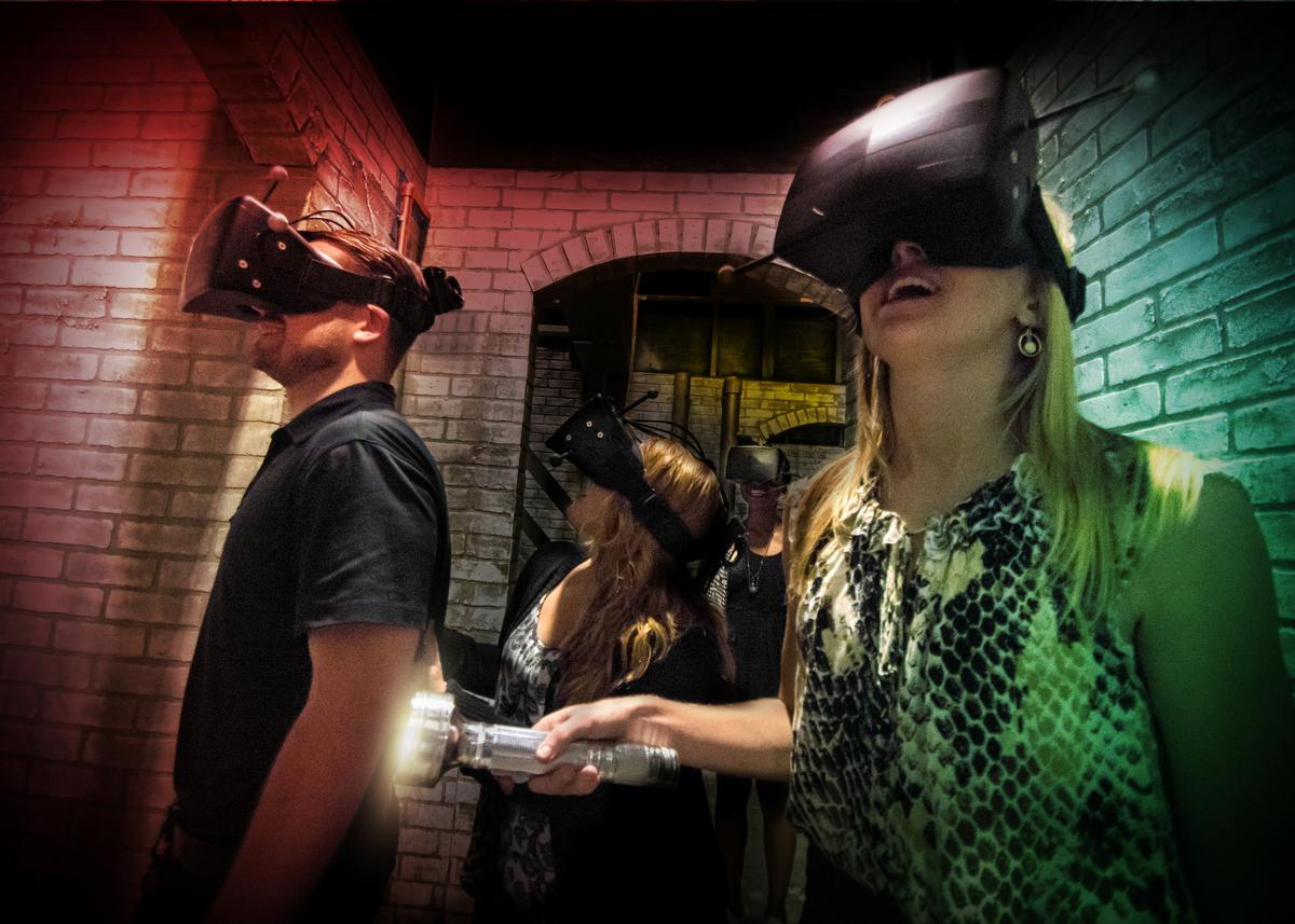 Set in a dilapidated, 'centuries old' warehouse, the experience will offer a highly-themed physical environment combined with VR / Universal Orlando