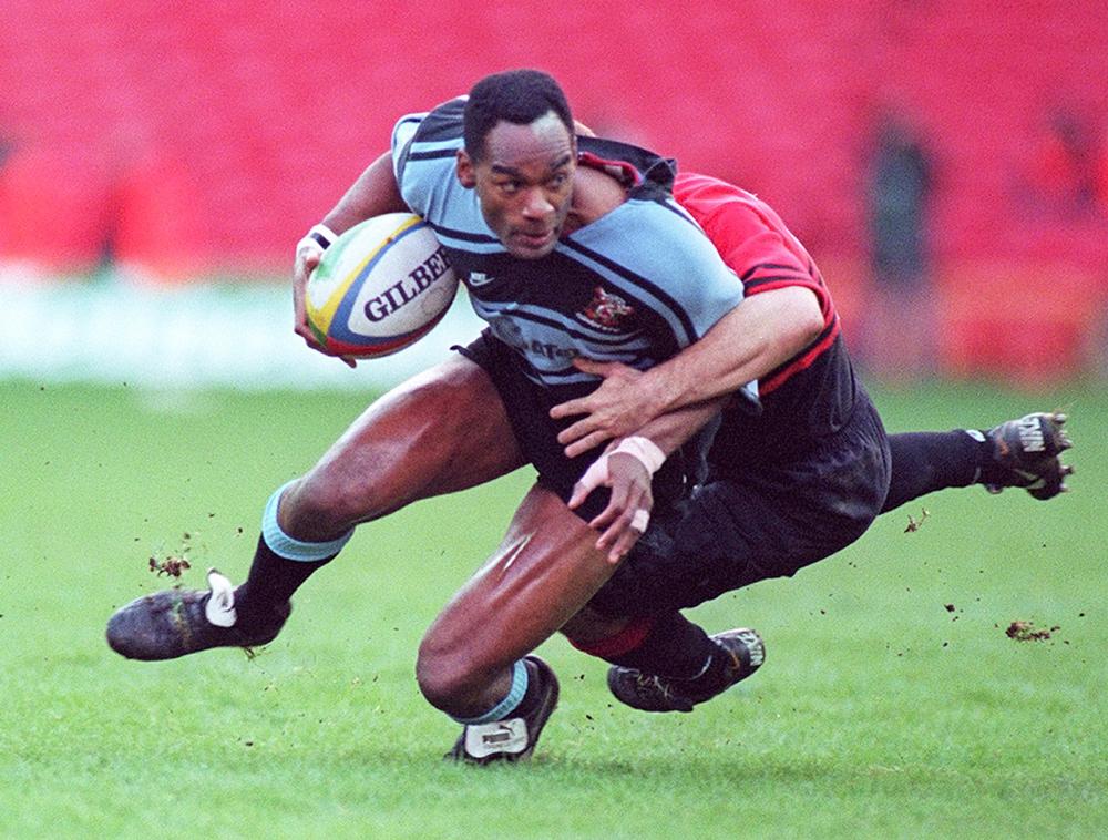 Walker retired from athletics in 1992 to pursue a second career as a rugby player for Cardiff RFC
/ PHOTO: Huw Evans Agency