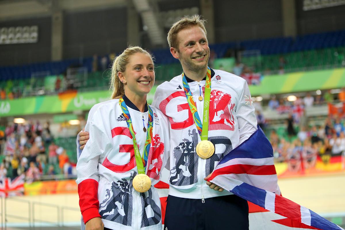Gold medals for Laura Trott and Jason Kenny helped Team GB towards its record-breaking target / David Davies/PA Wire/Press Association Images