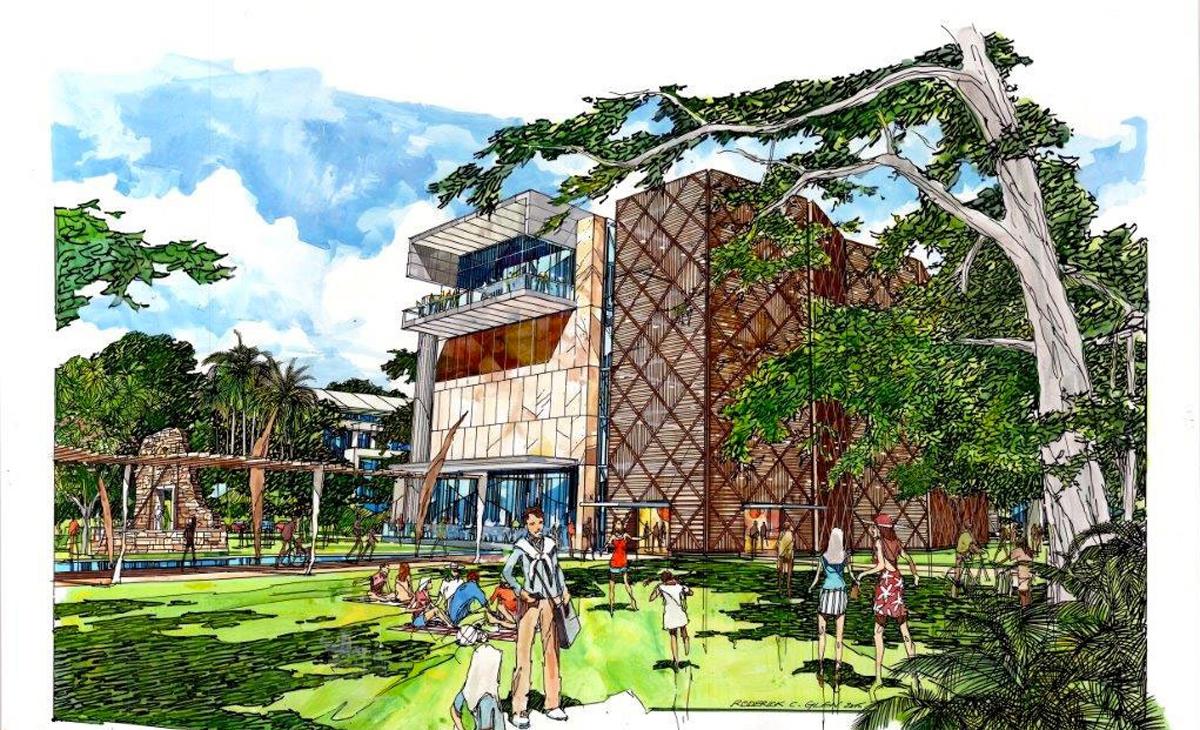 The A$18.5m (US$13.5m, €12.3m, £8.9m) plans feature the redevelopment of the existing Harry Chan building The A$18.5m (US$13.5m, €12.3m, £8.9m) plans feature the redevelopment of the existing Harry Chan building
