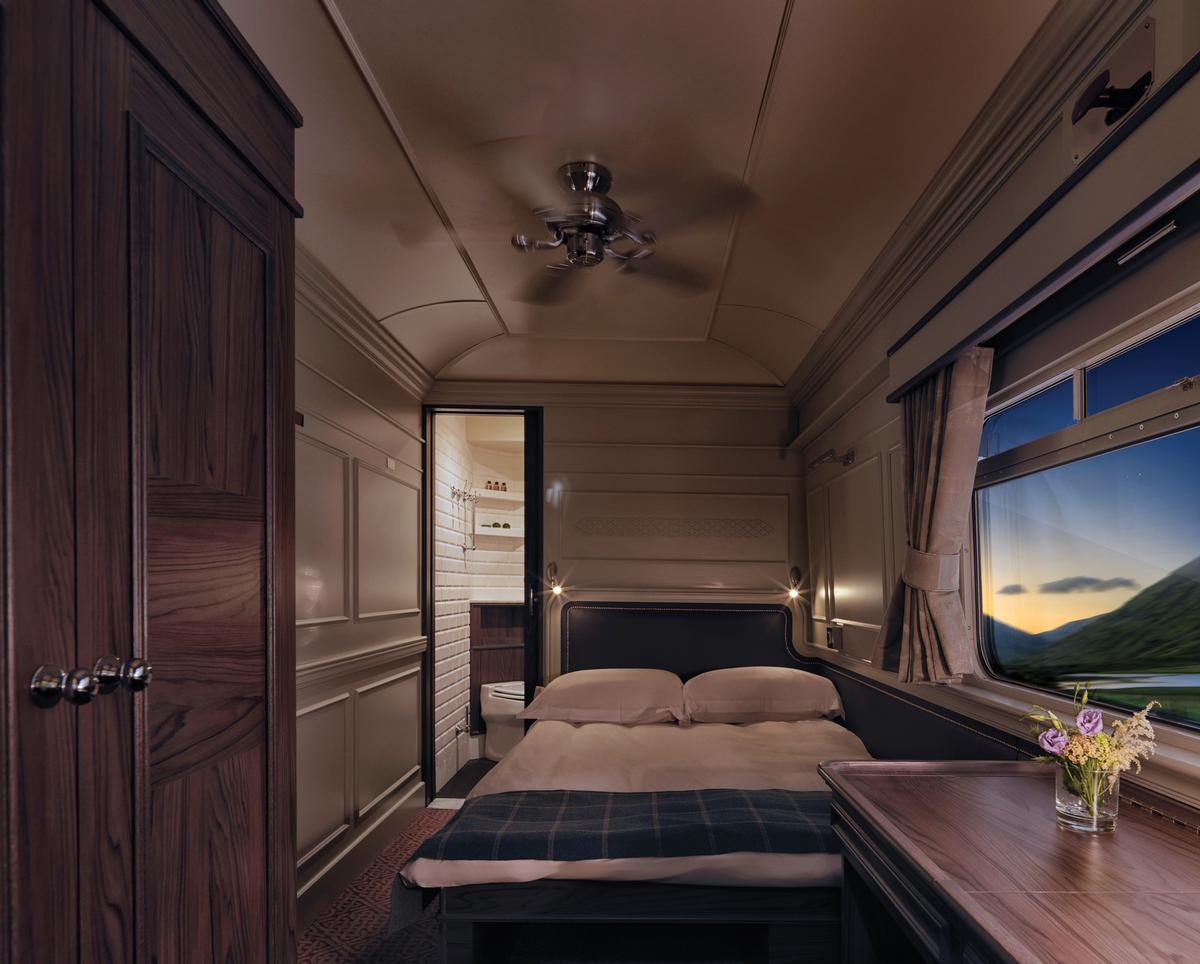Guests watch the passing landscape from the comfort of their rooms / Belmond