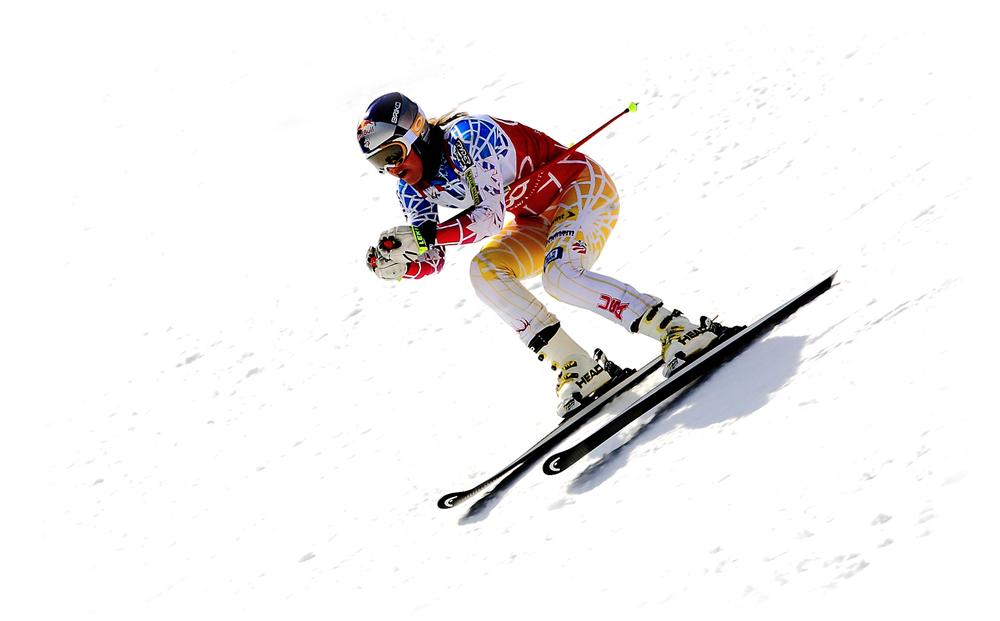 The Ladies’ Downhill 
at the Audi FIS Alpine 
Ski World Cup in 
Sochi, 2011-2012
