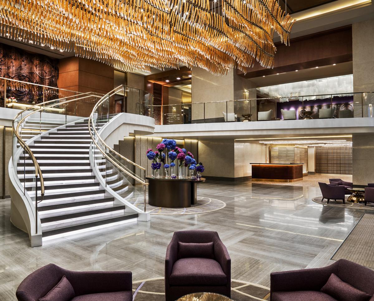 The St. Regis Macau features interiors by Macau-based Wilson and Associates / St. Regis The St. Regis Macau features interiors by Macau-based Wilson and Associates / St. Regis