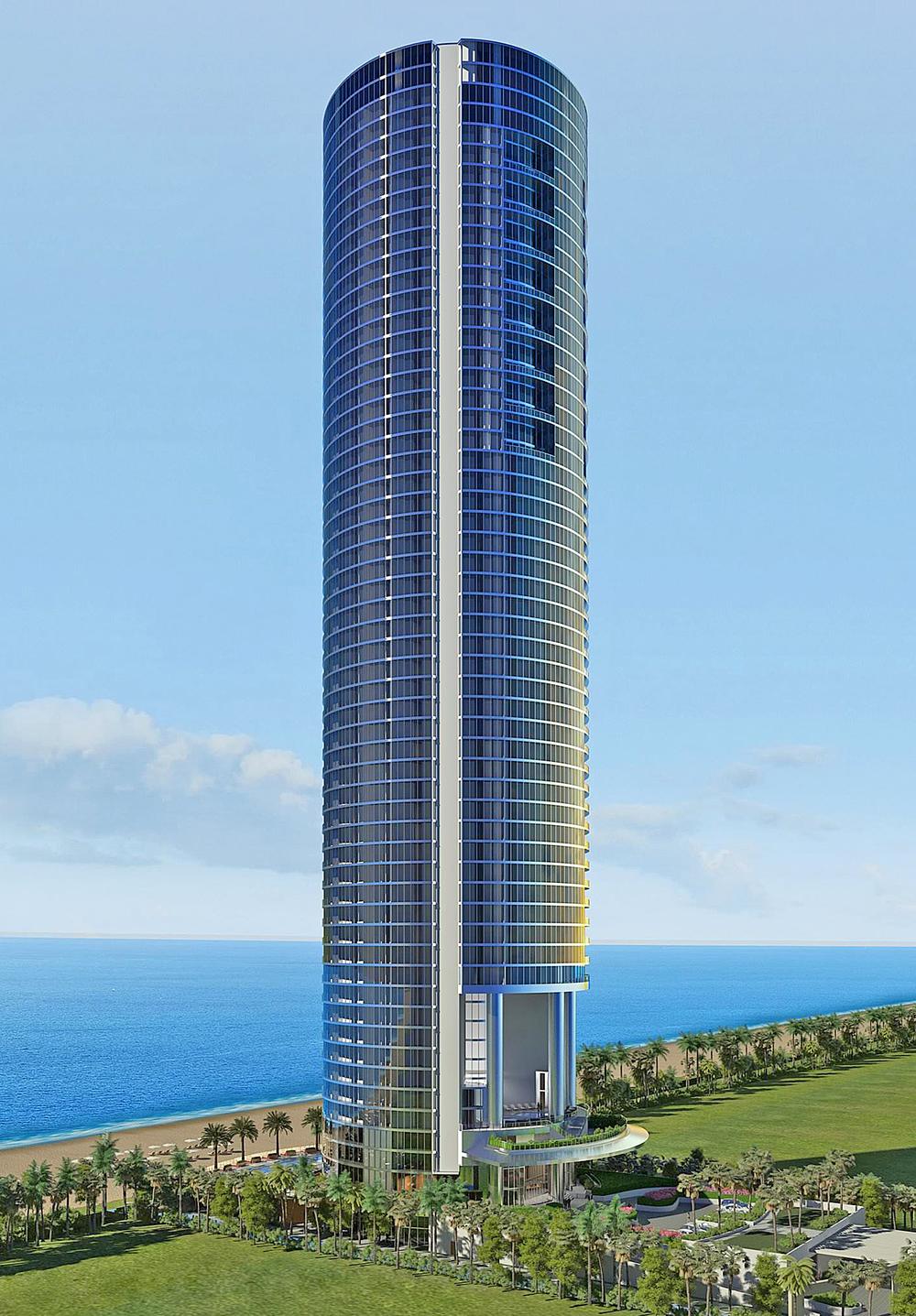 Porsche has designed a 60-storey residential highrise in Miami, Florida Porsche has designed a 60-storey residential highrise in Miami, Florida