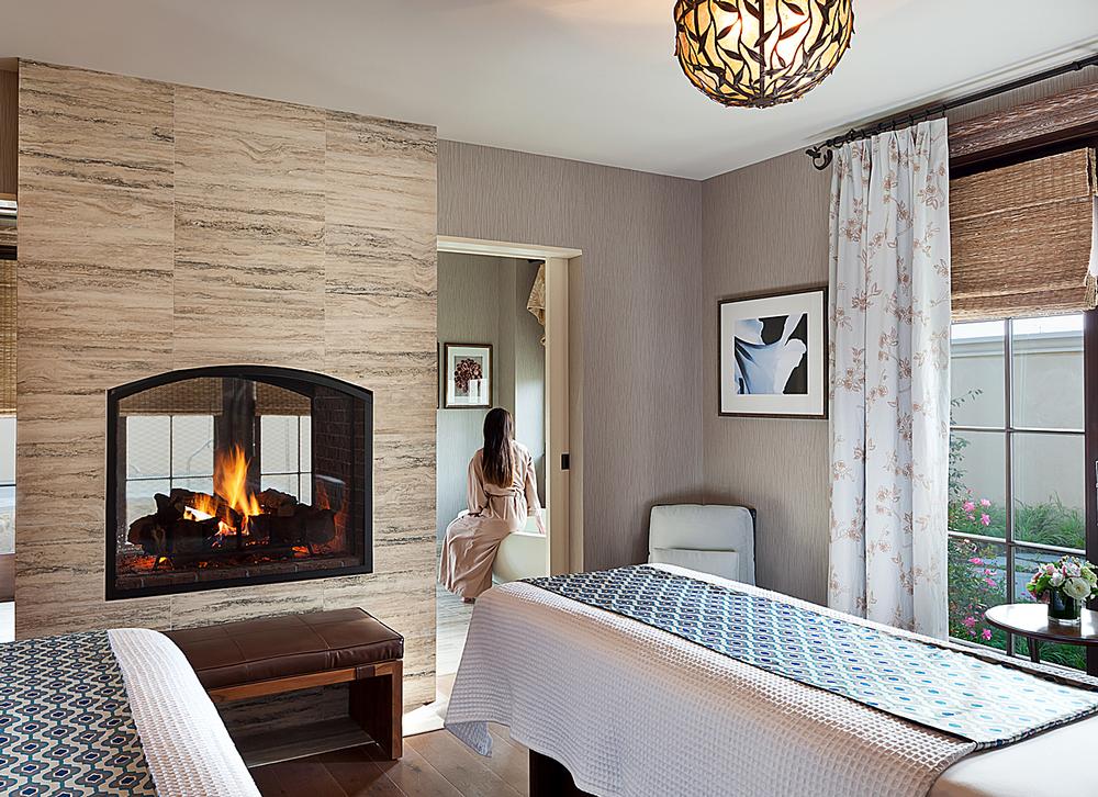 Blu Spas was inspired by Seabiscuit, the film of the 1930s-era racehorse, when designing the spa. Overall, it has a luxurious yet homely feel 