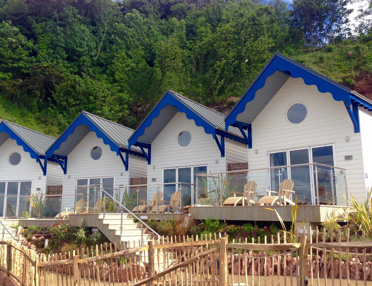 The spa opening follows the unveiling of the new Beach Huts and Beach Suites at Cary Arms The spa opening follows the unveiling of the new Beach Huts and Beach Suites at Cary Arms