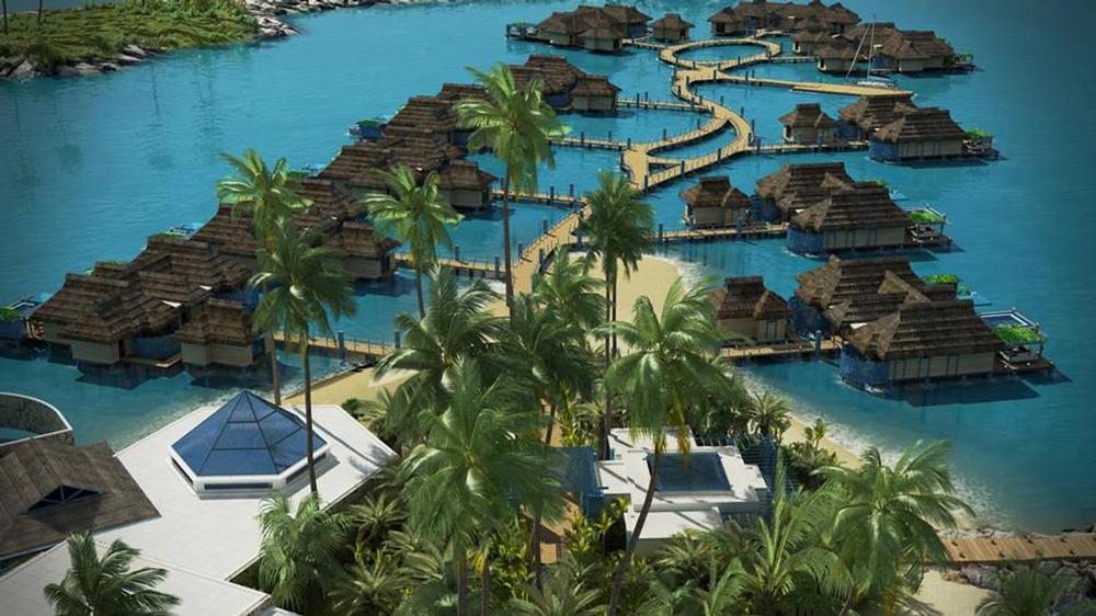 The Anantara Doha Island Resort & Spa opens in early 2014 / 