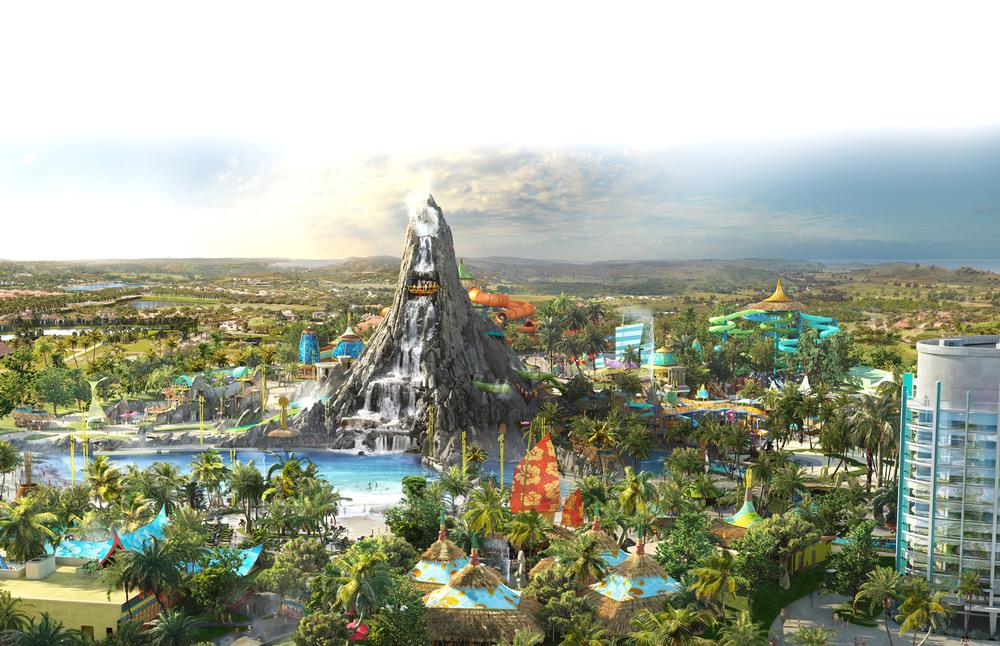An overview of the upcoming water theme park