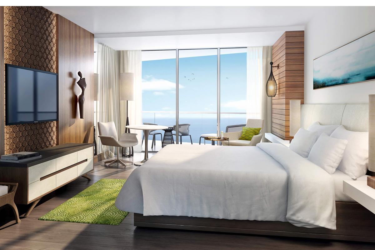 The second phase of the renovation project has included new guestrooms / Marco Island Beach Resort 