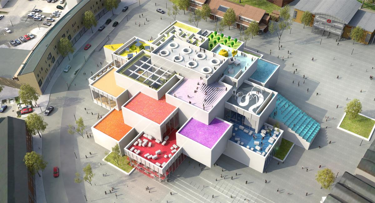 The LEGO House by Bjarke Ingels Group